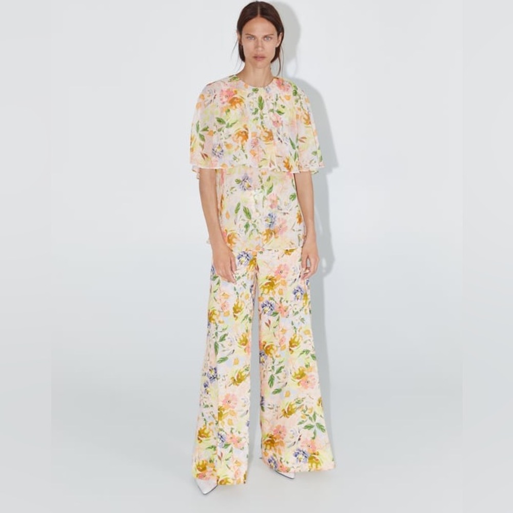 ZARA eur Medium size 28, long pant, autumn vibes